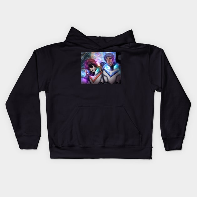 Keith and Lance: Voltron Kids Hoodie by LixardPrince